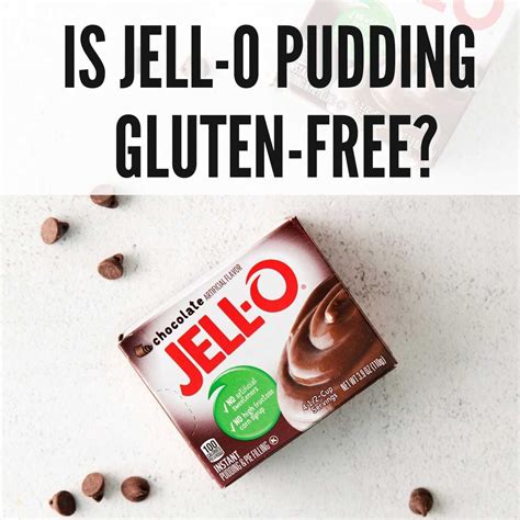 Is Jello pudding gluten free